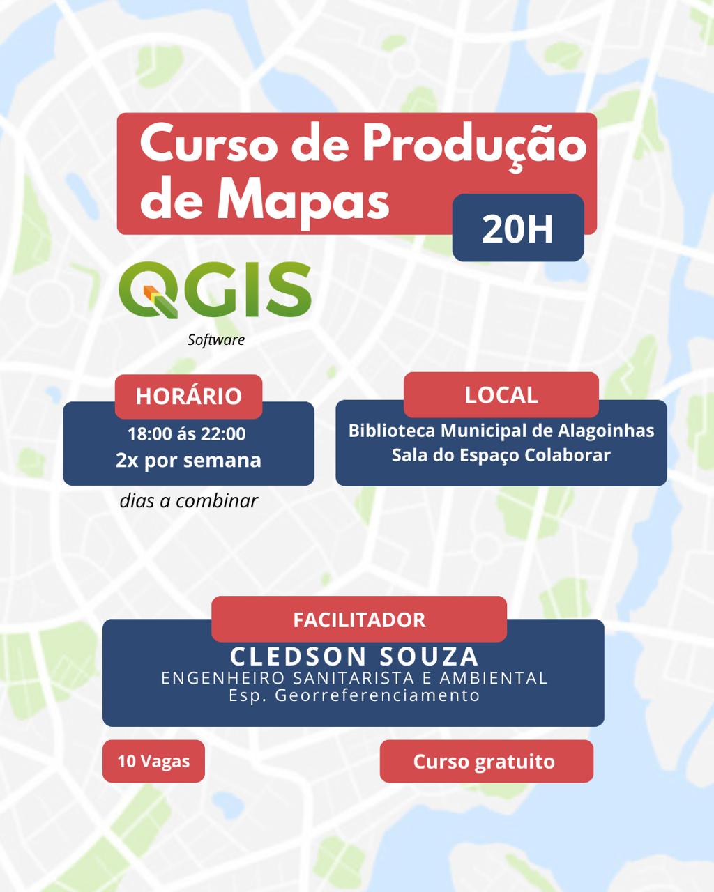 Produção de Mapas com QGIS